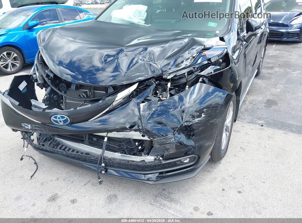 5TDYRKEC3SS277961 2025 TOYOTA LE Black Widok z przodu