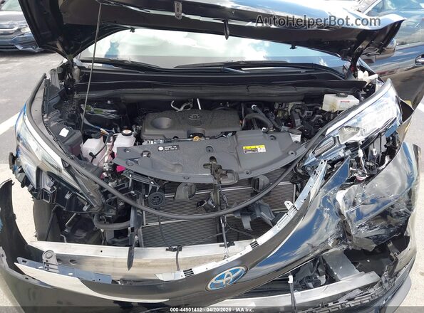 5TDYRKEC3SS277961 2025 TOYOTA LE Black Widok z tyłu