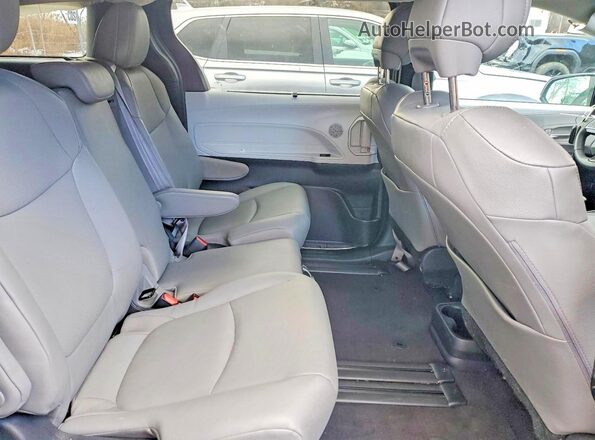 5TDYRKEC6SS242010 2025 TOYOTA LE Серый Вид задней части салона