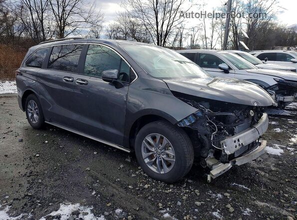 5TDYRKEC6SS242010 2025 TOYOTA LE Серый Передняя правая четверть