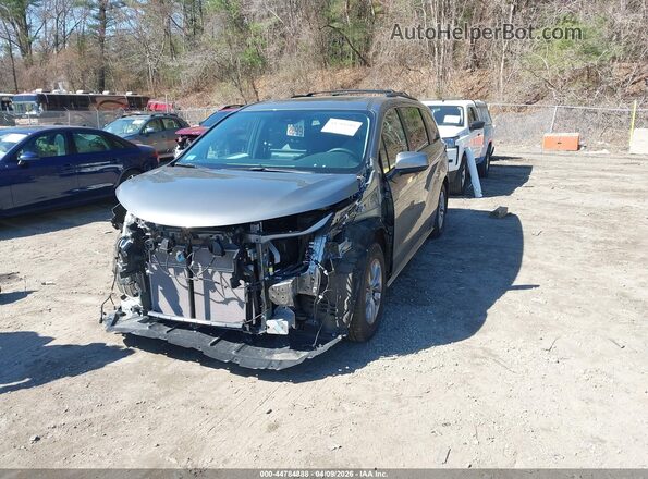5TDYSKFC7TS228458 2026 TOYOTA LE Серый Передняя левая четверть
