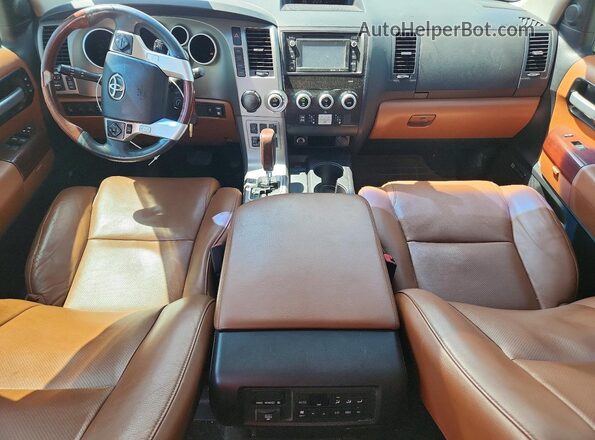 5TDYY5G17GS062574 2016 TOYOTA SEQUOIA White Вид панелі приладів