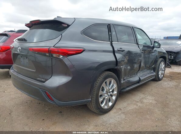 5TDYZRAH8LS009368 2020 TOYOTA LIMITED Gray Հետևի աջ