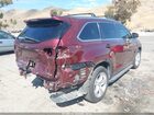 2018 Toyota Highlander Limited Burgundy vin: 5TDYZRFH9JS248420