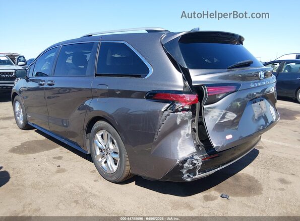 5TDZRKEC3MS002064 2021 TOYOTA LIMITED Серый Задняя левая четверть