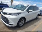 2021 Toyota Sienna Limited White vin: 5TDZRKEC7MS009776