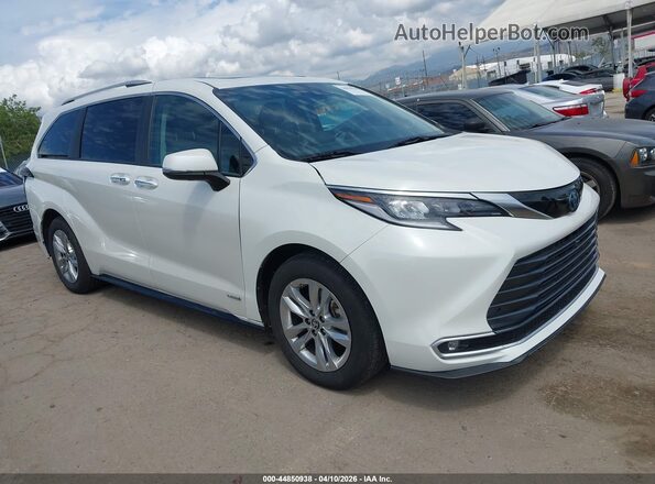 5TDZRKEC7MS009776 2021 TOYOTA LIMITED White Przód prawy