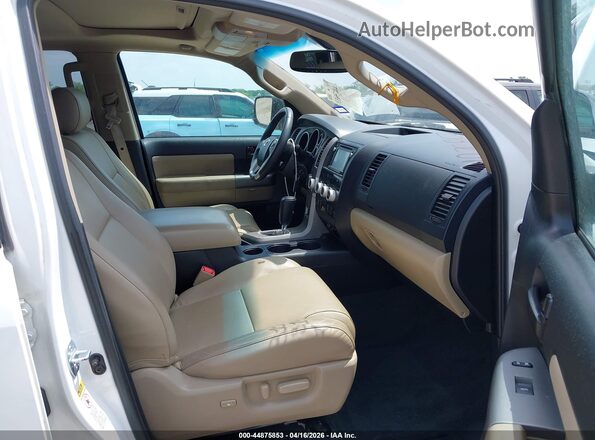 5TDZY5G16GS063199 2016 TOYOTA SEQUOIA White Вид салону спереду