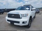 2016 Toyota Sequoia Sr5 5.7l V8 White vin: 5TDZY5G16GS063199