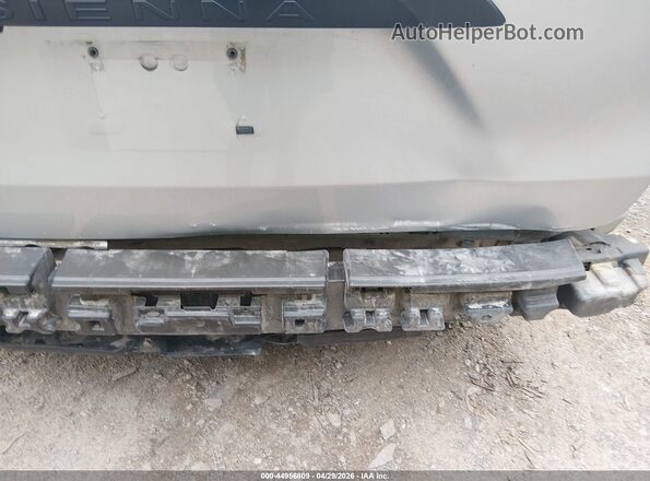 5TDZZ3DC0LS029972 2020 TOYOTA SIENNA Silver წინა ხედი