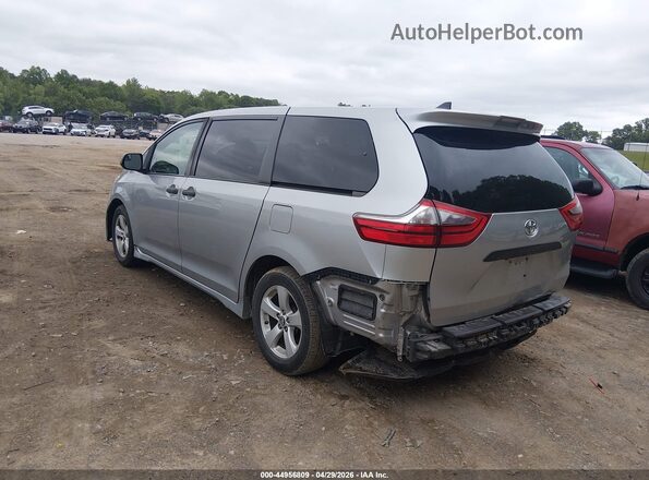 5TDZZ3DC0LS029972 2020 TOYOTA SIENNA Silver უკანა მარცხენა