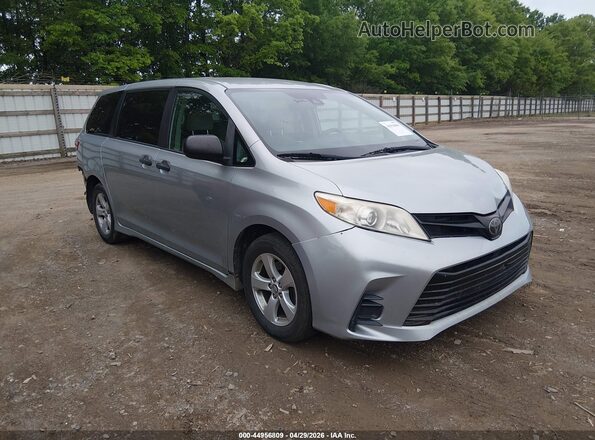 5TDZZ3DC0LS029972 2020 TOYOTA SIENNA Silver წინა მარჯვენა