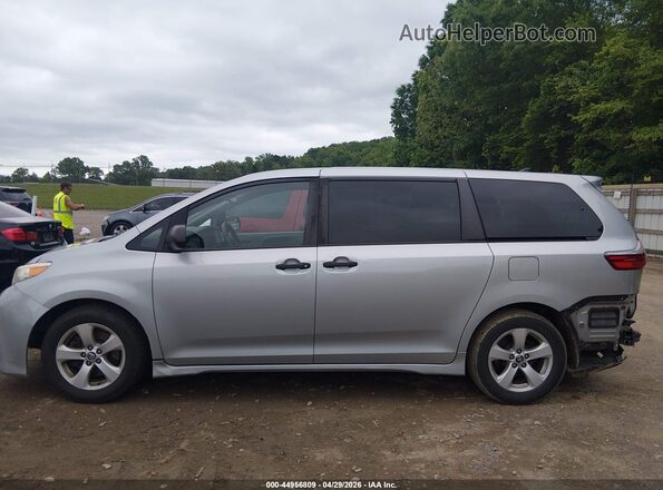 5TDZZ3DC0LS029972 2020 TOYOTA SIENNA Silver სალონის 360-გრადუსიანი ხედი