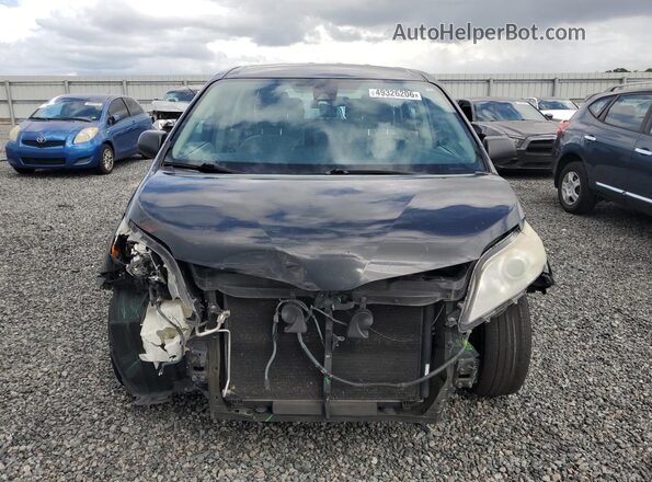 5TDZZ3DC5JS928730 2018 TOYOTA SIENNA Черный Вид спереди