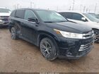 2018 Toyota Highlander Le Черный vin: 5TDZZRFH6JS245737