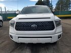 2019 Toyota Tundra Platinum White vin: 5TFAY5F16KX823178