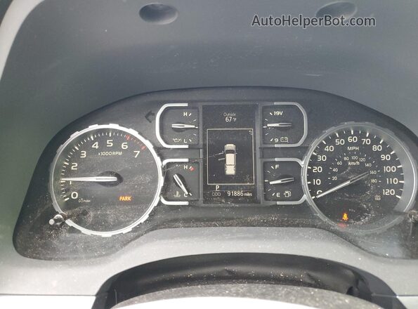5TFAY5F16KX823178 2019 TOYOTA TUNDRA White Սարքավորումների վահանակի տեսք