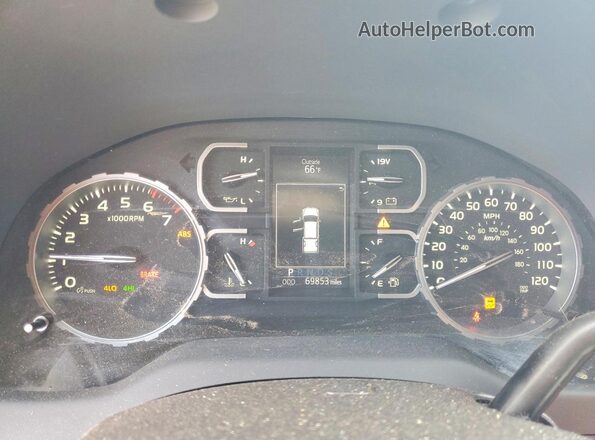 5TFDY5F17LX915527 2020 TOYOTA TUNDRA White Vista del cuadro de instrumentos