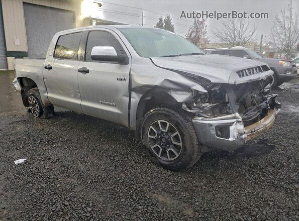 5TFDY5F19MX990649 2021 TOYOTA TUNDRA Silver Przód prawy