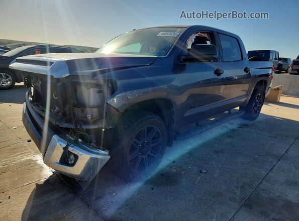5TFEM5F14KX136374 2019 TOYOTA TUNDRA Gray Передня ліва чверть