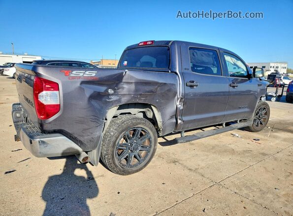 5TFEM5F14KX136374 2019 TOYOTA TUNDRA Gray Задня права чверть