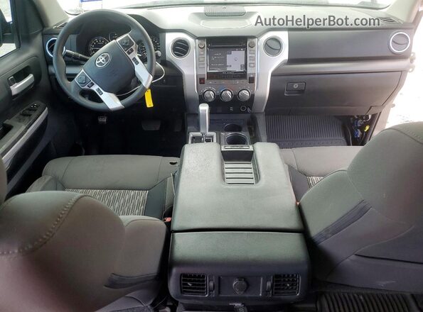 5TFEM5F16KX142189 2019 TOYOTA TUNDRA Серый Вид панели приборов