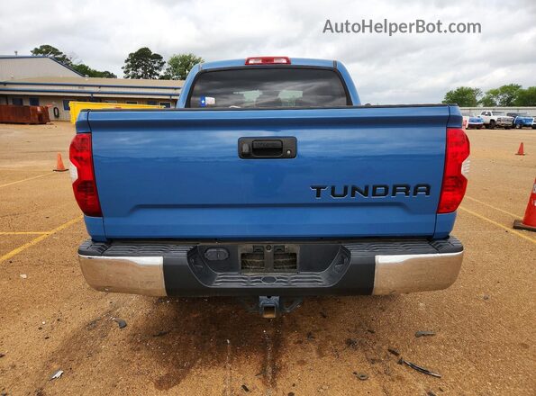5TFEM5F17KX138152 2019 TOYOTA TUNDRA Синий Вид сзади