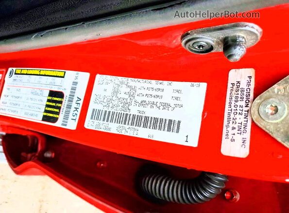 5TFEY5F12JX242275 2018 TOYOTA TUNDRA Красный Вид подкапотного пространства