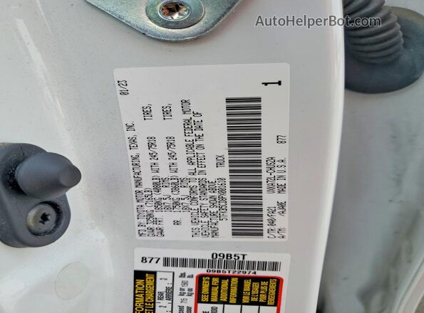 5TFKB5CD8PX001610 2023 TOYOTA TUNDRA Белый Вид подкапотного пространства