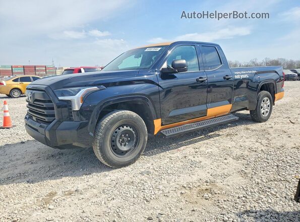 5TFKB5GD6NX001287 2022 TOYOTA TUNDRA Black Передня ліва чверть