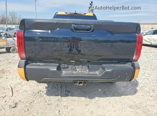 5TFKB5GD6NX001287 2022 TOYOTA TUNDRA Black Вид ззаду