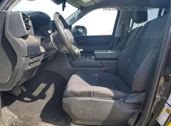 5TFKB5GD6NX001287 2022 TOYOTA TUNDRA Black Вид салону спереду