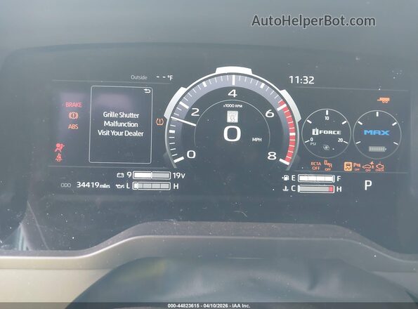 5TFMA5DB8PX124722 2023 TOYOTA TUNDRA Черный Вид задних сидений