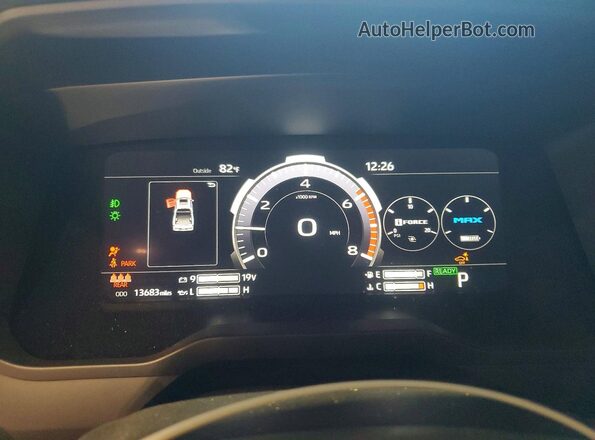 5TFMC5DBXTX114729 2026 TOYOTA TUNDRA Silver Instrument cluster view