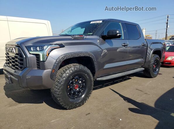 5TFPC5DB9PX031702 2023 TOYOTA TUNDRA Gray Передня ліва чверть