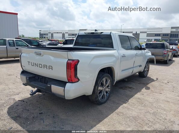 5TFVC5DB4PX018654 2023 TOYOTA TUNDRA HYBRID White Задня права чверть