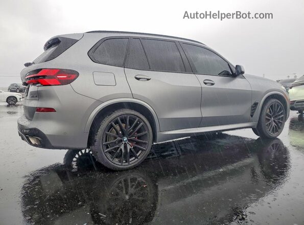 5UX13EU06S9W85699 2025 BMW X5 Серый Задняя правая четверть