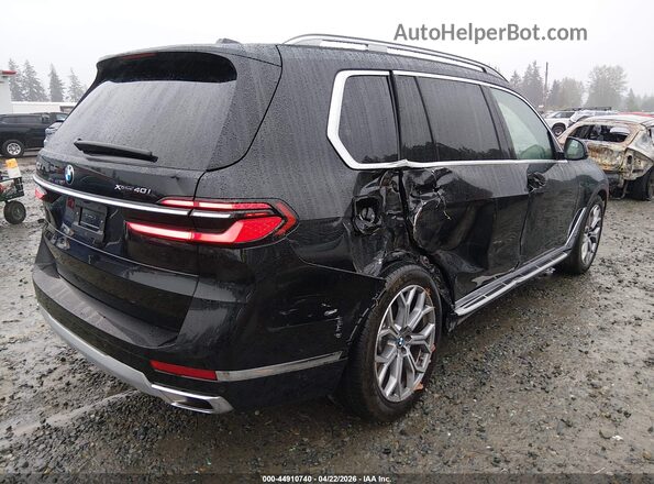 5UX23EM00R9V51026 2024 BMW X7 Black Tył prawy