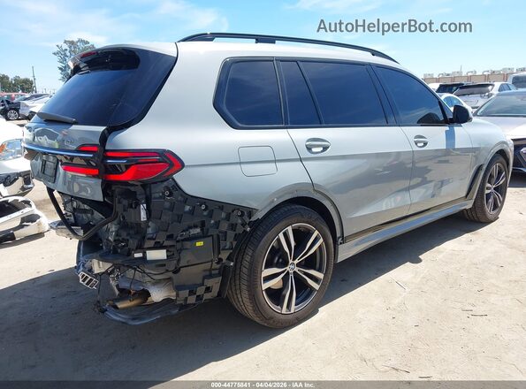 5UX23EM01P9N85182 2023 BMW X7 Gray Trasero derecho