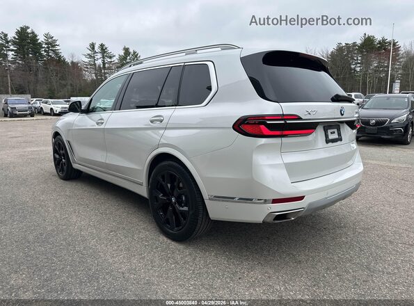 5UX23EM03R9U24321 2024 BMW X7 White Tył lewy