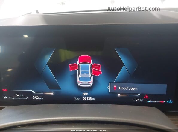 5UX23EM04S9Z58367 2025 BMW X7 Gray Widok tylnych siedzeń