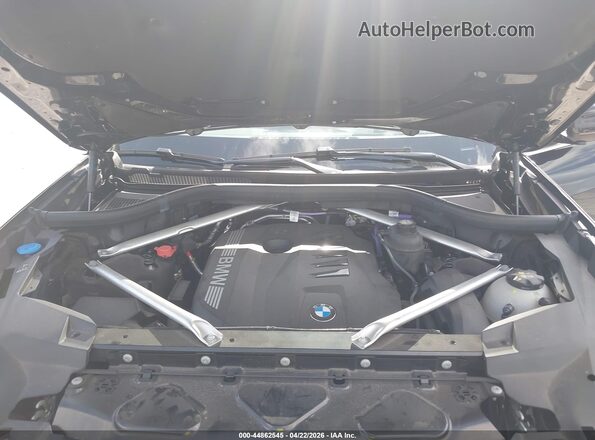 5UX23EM05S9Y27481 2025 BMW X7 Black Widok z tyłu