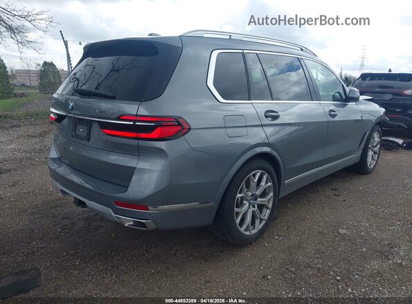 5UX23EM07P9S03835 2023 BMW X7 Gray Trasero derecho
