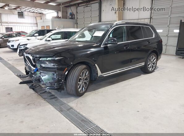 5UX23EM0XR9T70418 2024 BMW X7 Black Передня ліва чверть