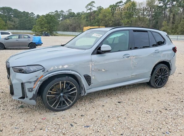 5UX23EU04R9V38182 2024 BMW X5 Серый Передняя левая четверть