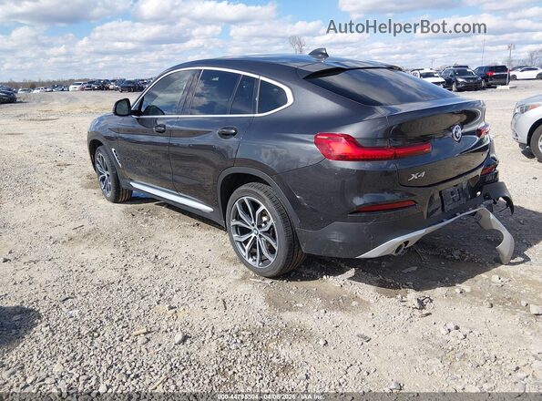 5UX2V1C01M9G65956 2021 BMW X4 Gray Tył lewy