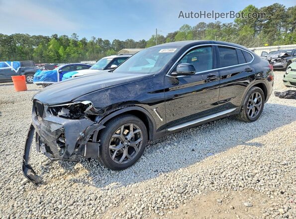 5UX33DT05P9R64508 2023 BMW X4 Черный Передняя левая четверть