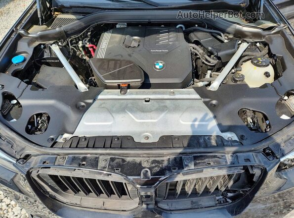 5UX33DT05P9R64508 2023 BMW X4 Черный Вид задней части салона