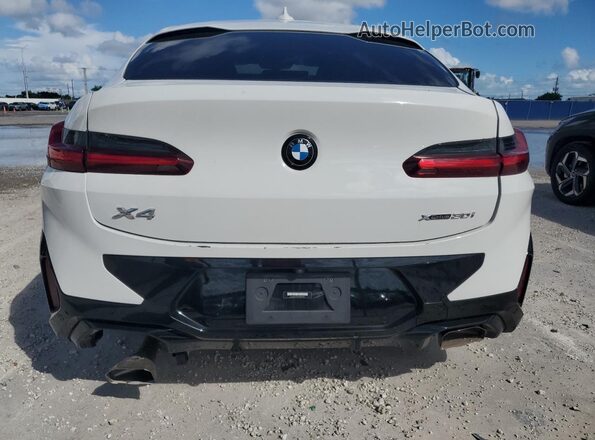 5UX33DT0XP9R33786 2023 BMW X4 White Rear view