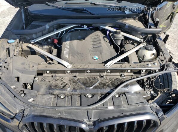 5UX33EX01R9S62253 2024 BMW X6 Черный Вид подкапотного пространства